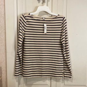 Small long sleeved striped tee from J crew